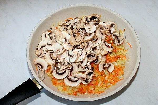 грибной паштет с гречкой