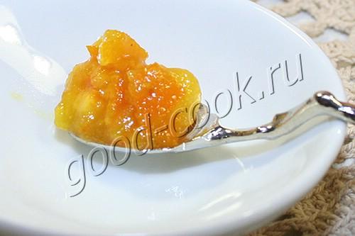яблочное варенье с мандариновыми корочками