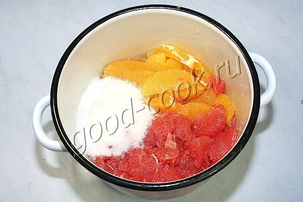 варенье апельсиново-грейпфрутовое