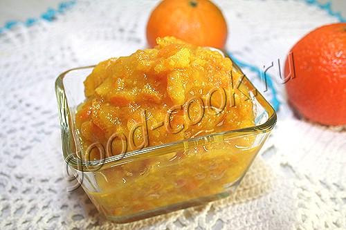 яблочное варенье с мандариновыми корочками
