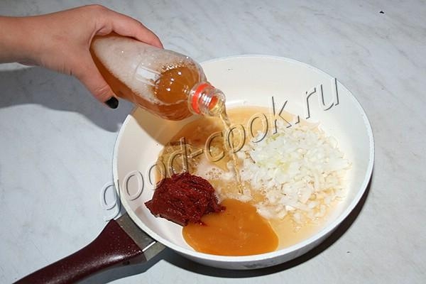 кисло-сладкий соус на квасе или пиве