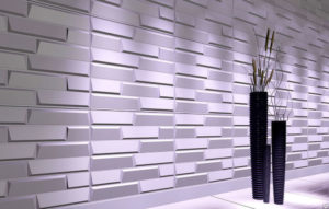 Гипсовые 3d панели для декорирования стен